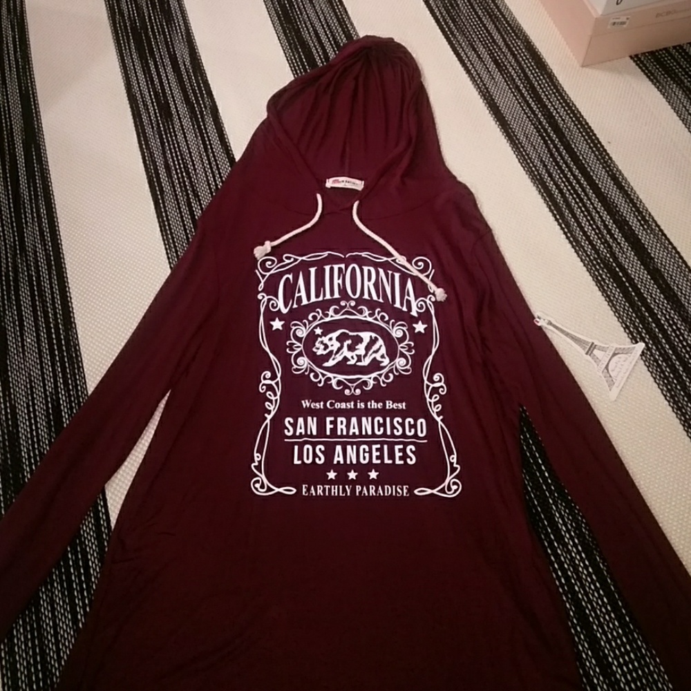 *NEW* long sleeve hooded shirt
